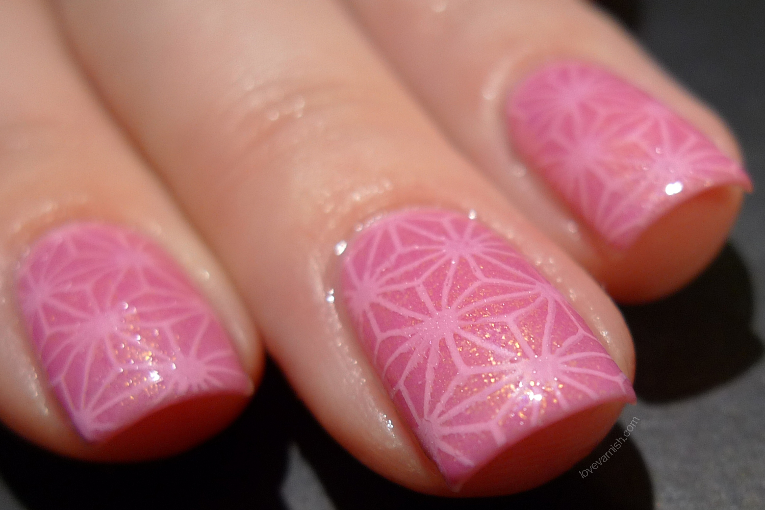 Liquid Sky Lacquer 24 Karat Rose thermal Liquid Sky Lacquer 24 Karat Rose thermal