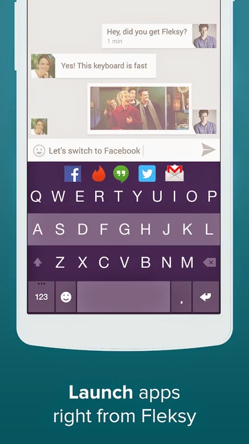 Fleksy Keyboard v5.4.3 Fleksy Keyboard v5.4.3