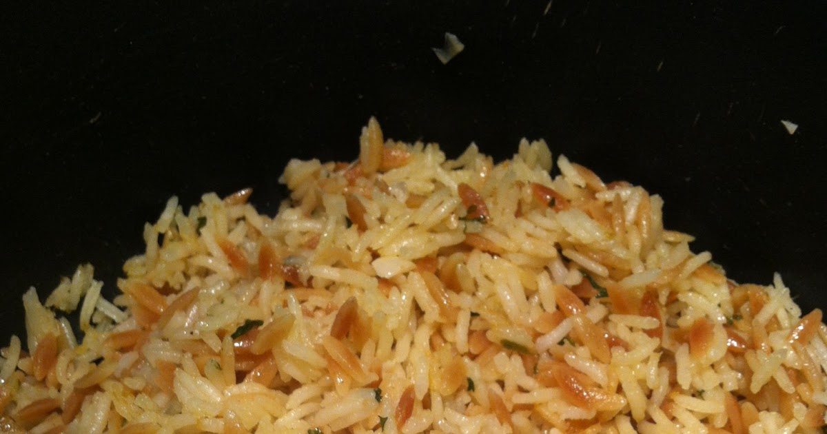 parsley & polka dots rice pilaf