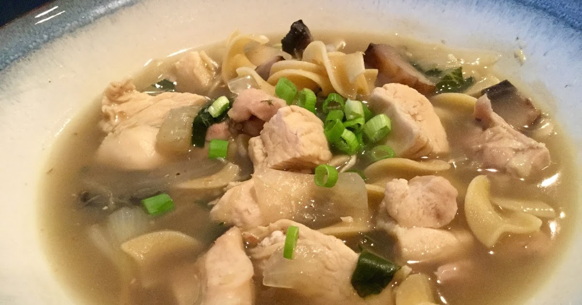 Chicken ginger Cureall! Homemade soup