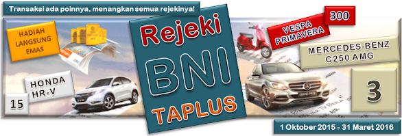 Undian Rejeki BNI Taplus