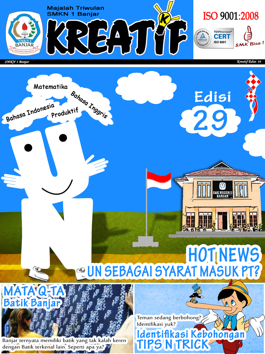 Contoh Cover Majalah Sekolah – Goresan