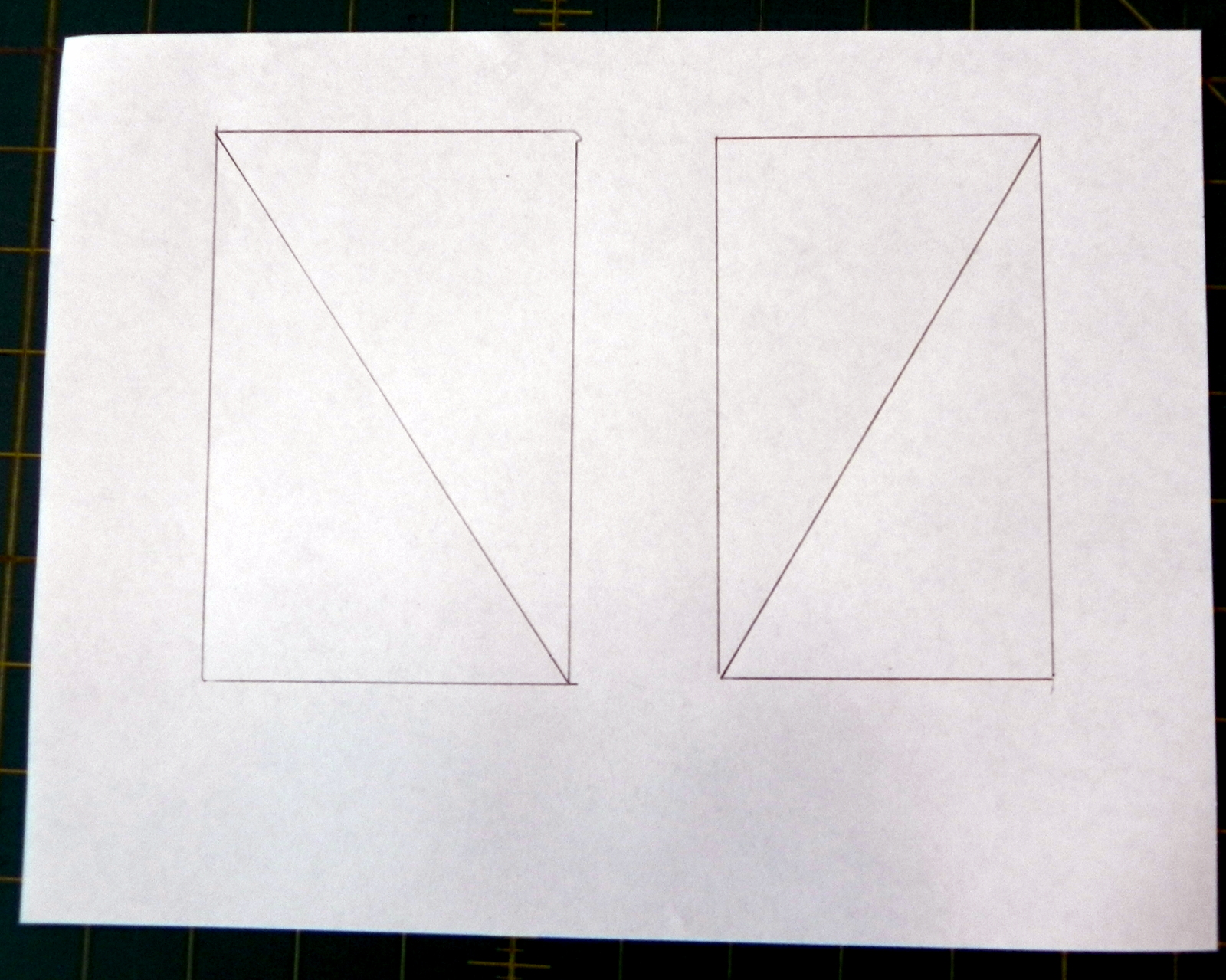 Janice Elaine's Tutorials Half Square Rectangle Tutorial