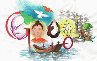 India's Gift google doodle by Gayatri