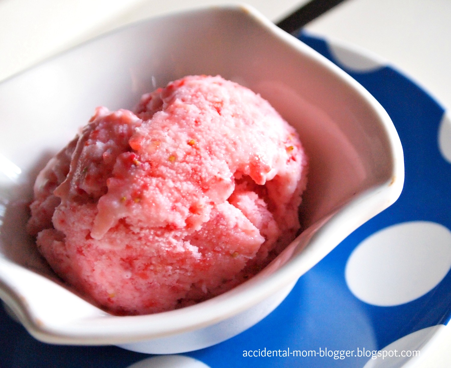 Homemade Strawberry Sorbet in 10 Minutes ABSOLUTELY Ade by The