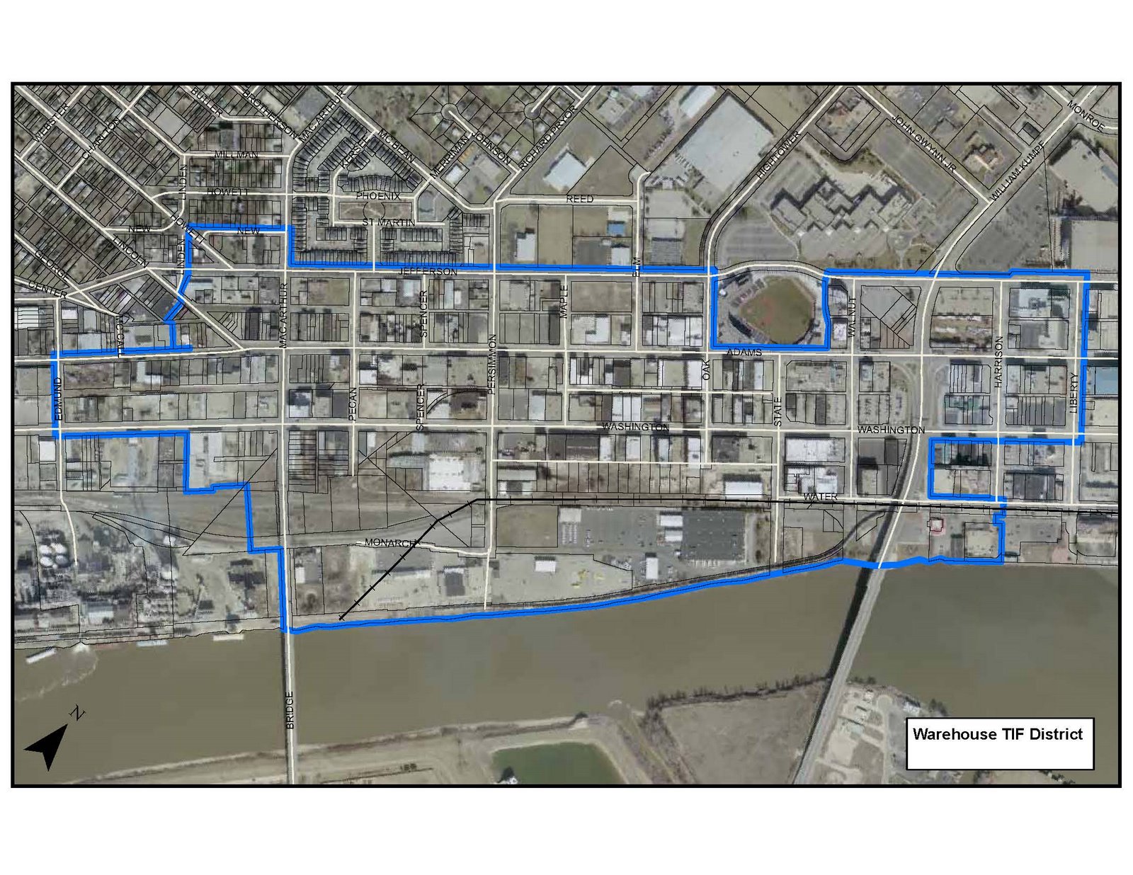 City of Peoria Economic Development Warehouse District Maps
