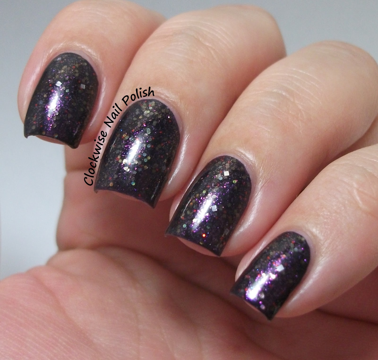 The Clockwise Nail Polish: Orly Digital Glitter Review