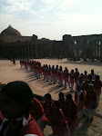 a Gaggle of school girls