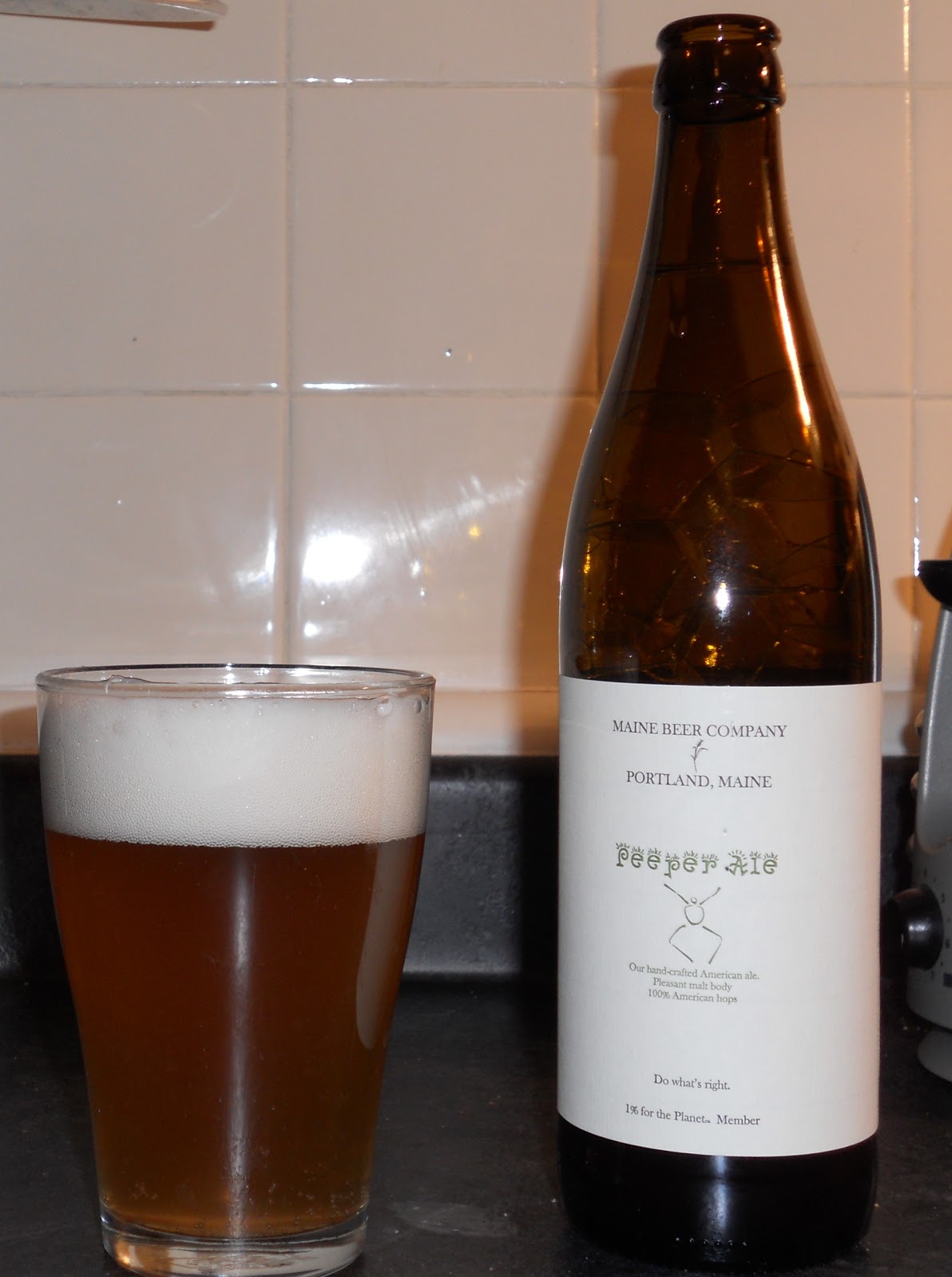 Brews of New England Maine Beer Company, Peeper Ale