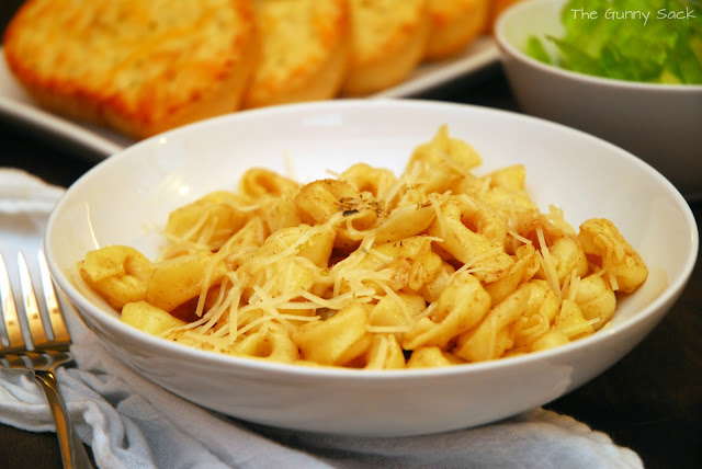 Three Cheese Tortellini In Sage Brown Butter Sauce