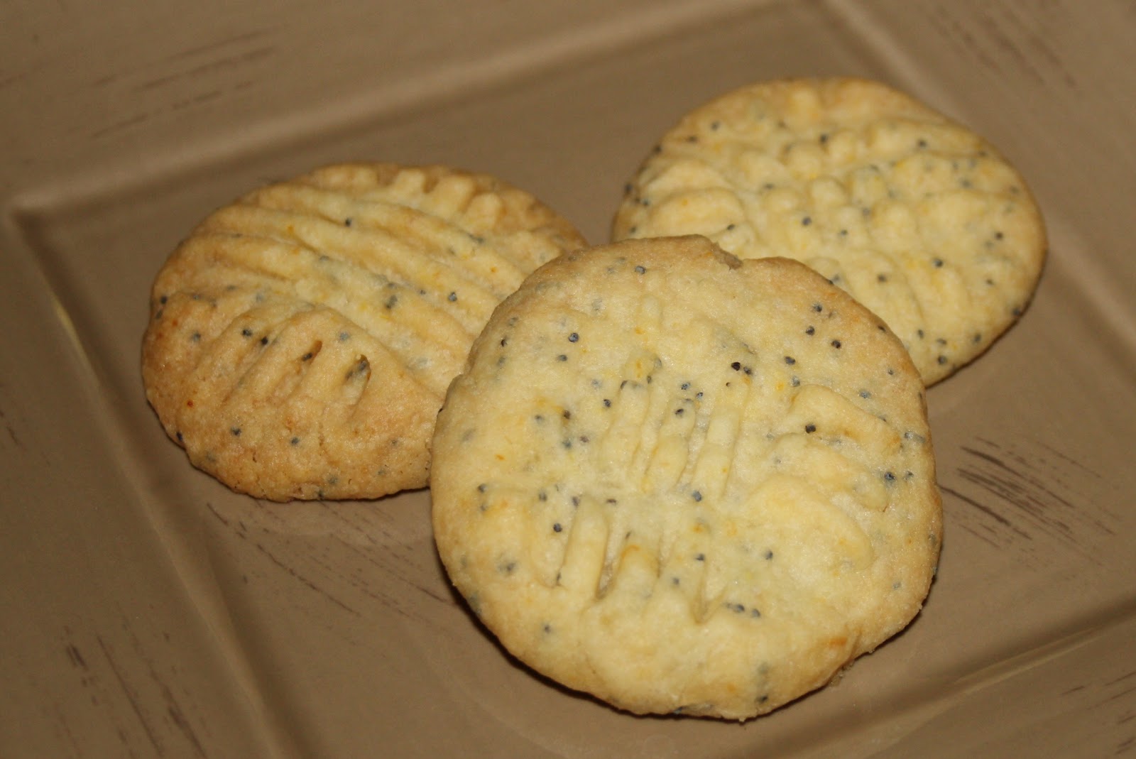 Nat's Thermomixen in the Kitchen Orange and Poppy Seed Shortbread Biscuits