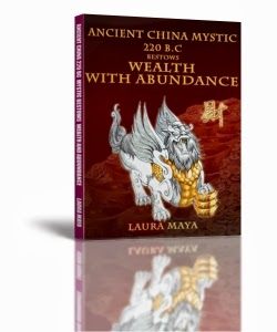 Ancient China Mystic 220B.C Bestows Wealth  with Abundance