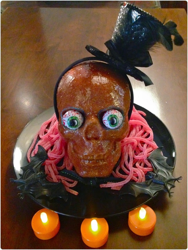 Dark Mark Halloween Skull Cake Dollybakes