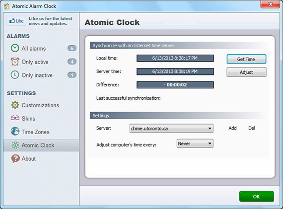    Atomic Alarm Clock -  4