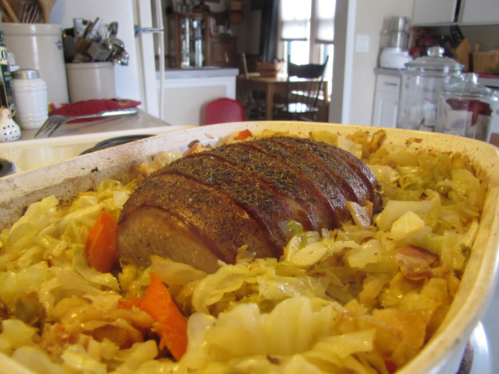 Faithfulness Farm Pork Roast & Cabbage