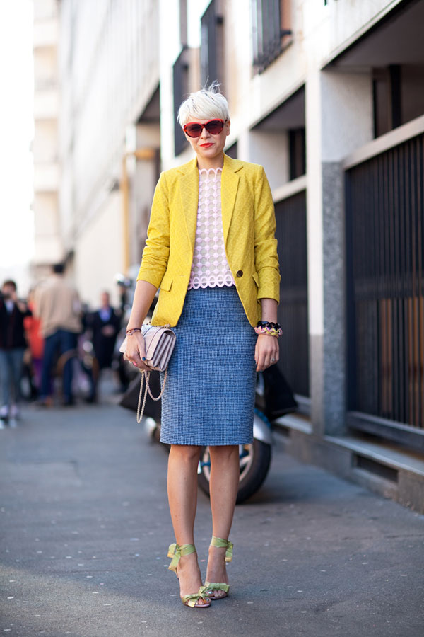 You've got STYLE!!!!! The yellow Blazer