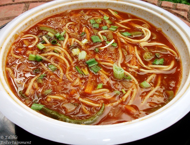CHINESE VEGETABLE NOODLE SOUP