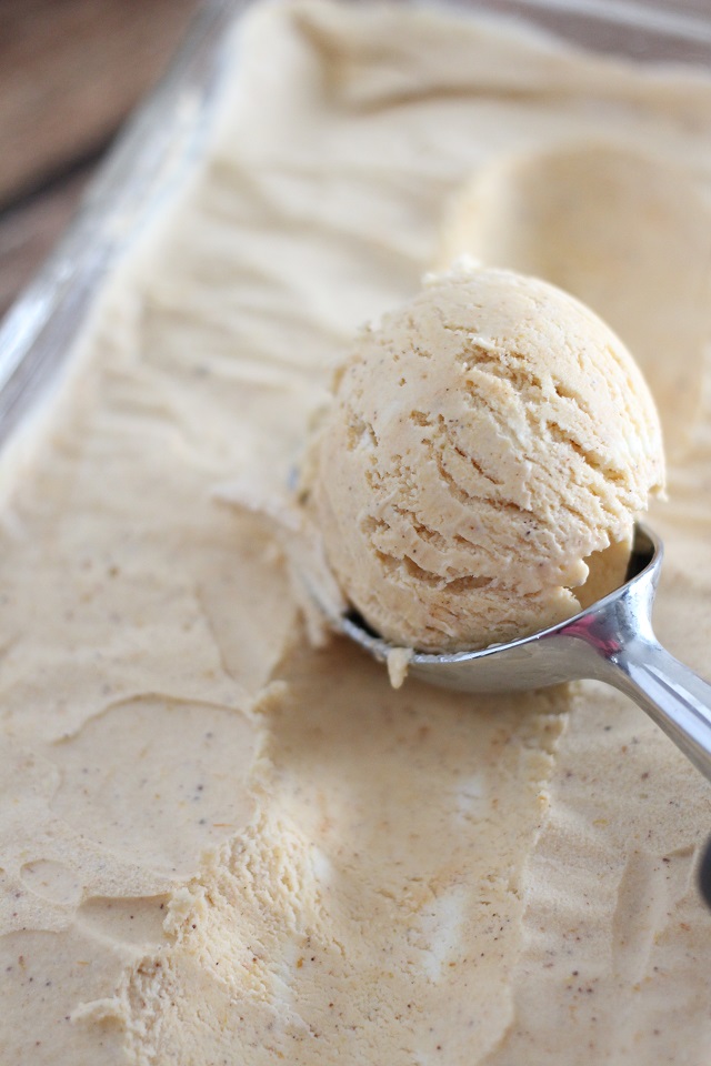 No Churn Pumpkin Spice Ice Cream Make Pumpkin Spice Ice Cream without