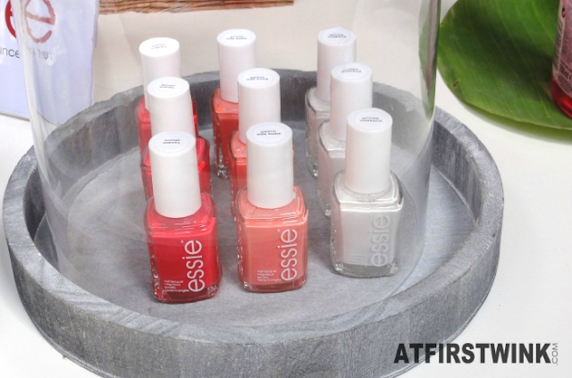 essie summer 2015: sunset sneaks, peach side babe, and private weekend