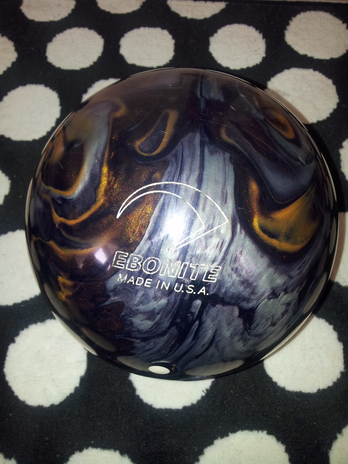 KEDAI BOWLING ONLINE Reactive Bowling ball Ebonite Cyclone For Left