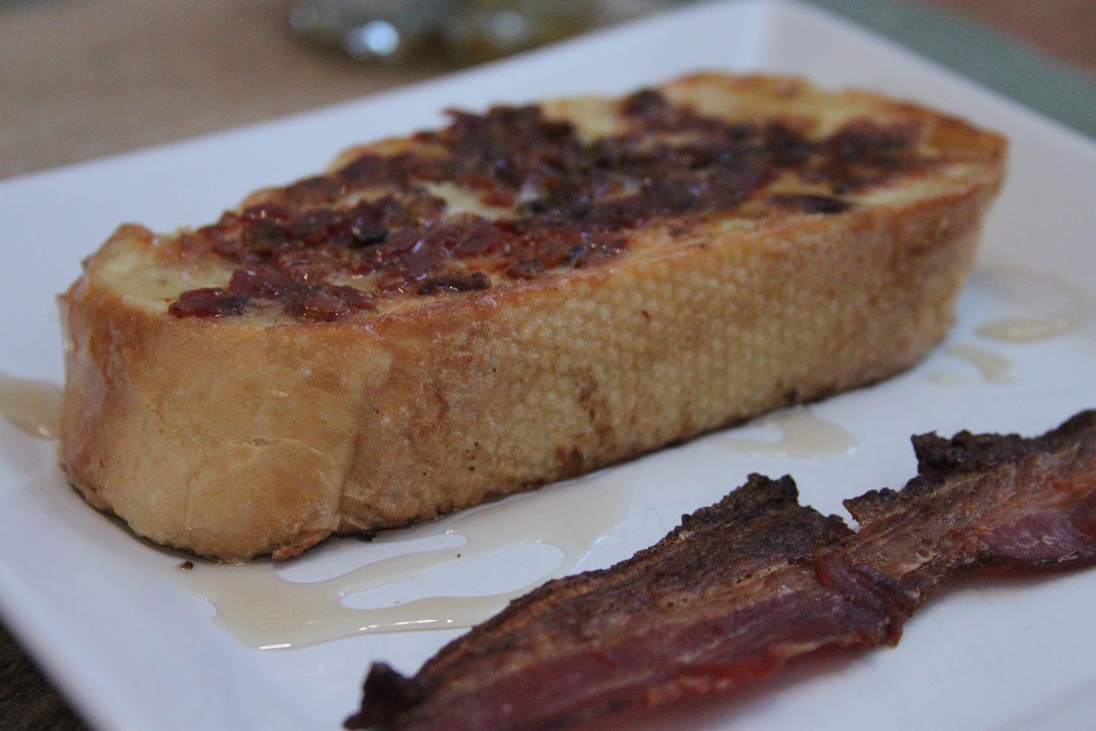 Everyday Foodie Bacon Crusted French Toast