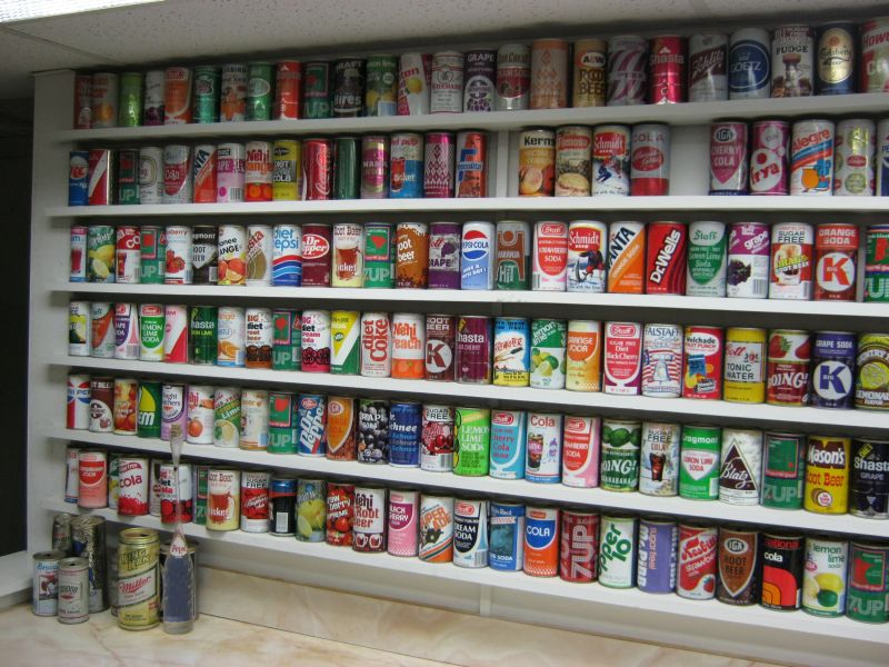 Soda Can Collection Don't to Check Craigslist