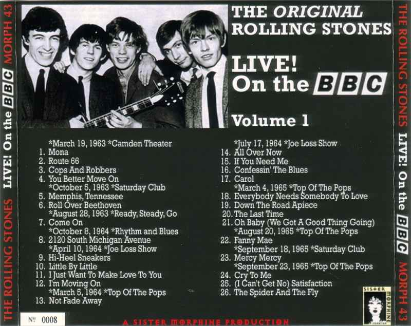 Bootleg Rambler The Rolling Stones LIVE! On the BBC [MP3]