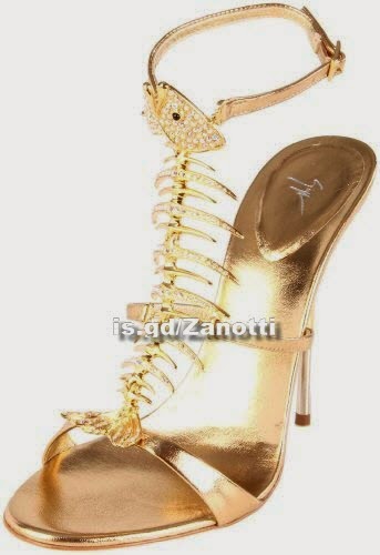 Giuseppe Zanotti Women's fish bone Sandals