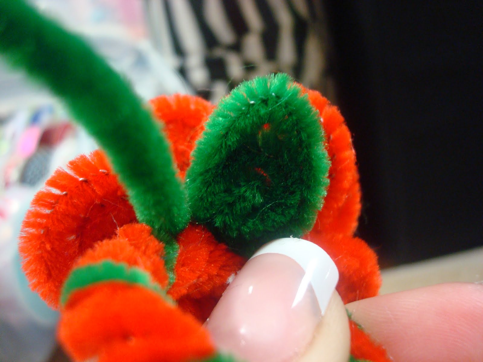 RingO Crafts Pipe Cleaner Rose Ring Tutorial