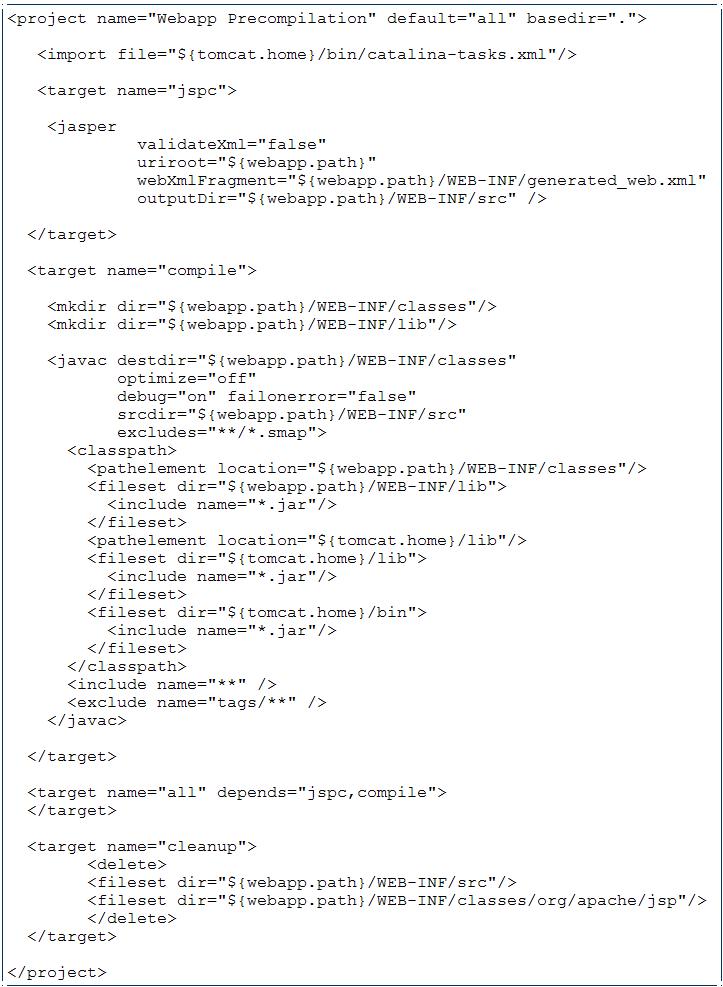 Make sure you have Apache Ant
