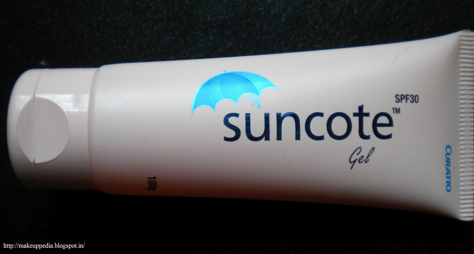 Makeuppedia Suncote gel SPF 30 by Curatio pharma