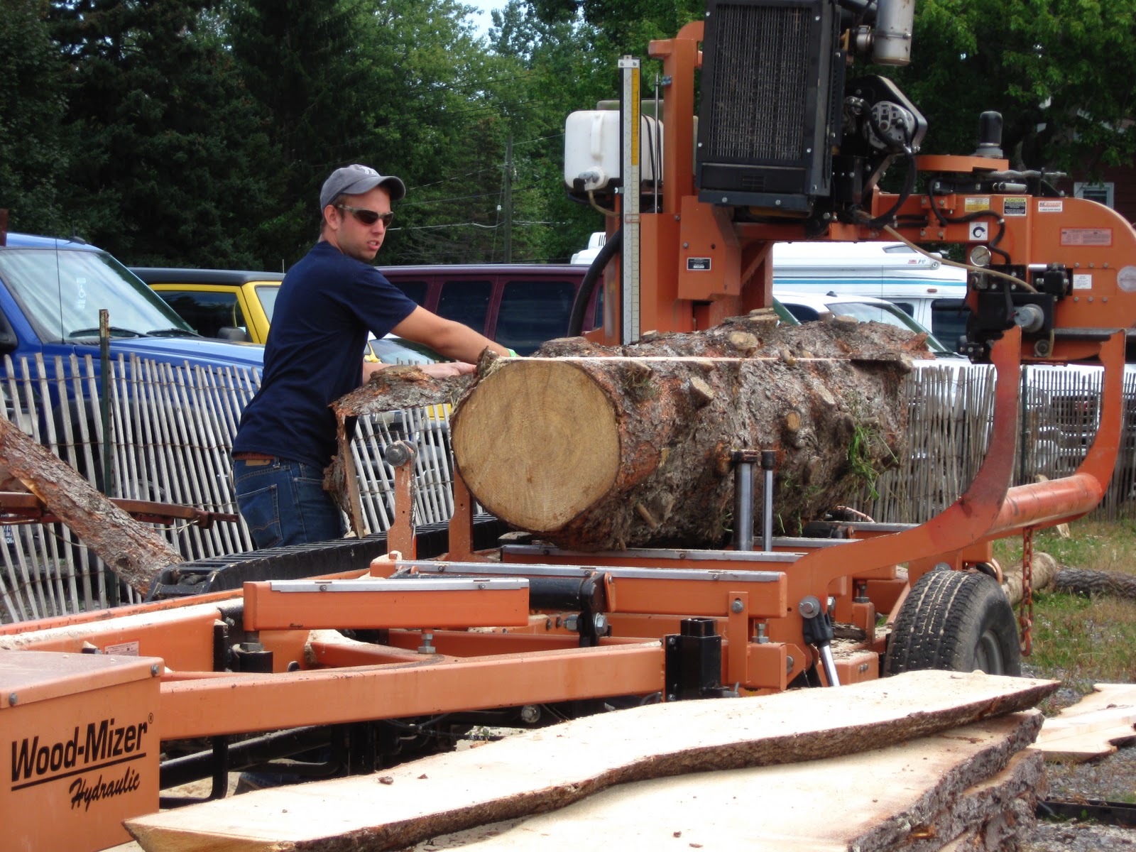 Simon and Ivan The Macedon Lumberjack Festival