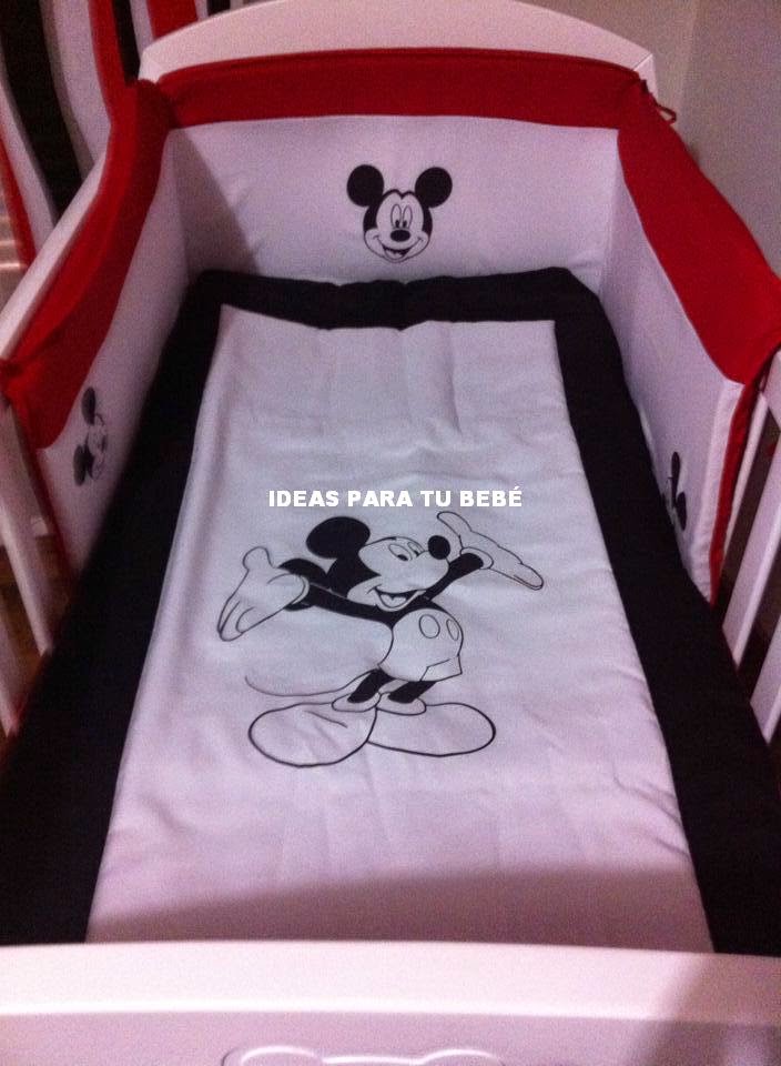 HABITACIONES BEBE: HABITACIÓN MICKEY MOUSE (Encargo Gema)