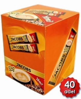 Jacobs 3'ü 1 Arada Kahve (40 Adet)