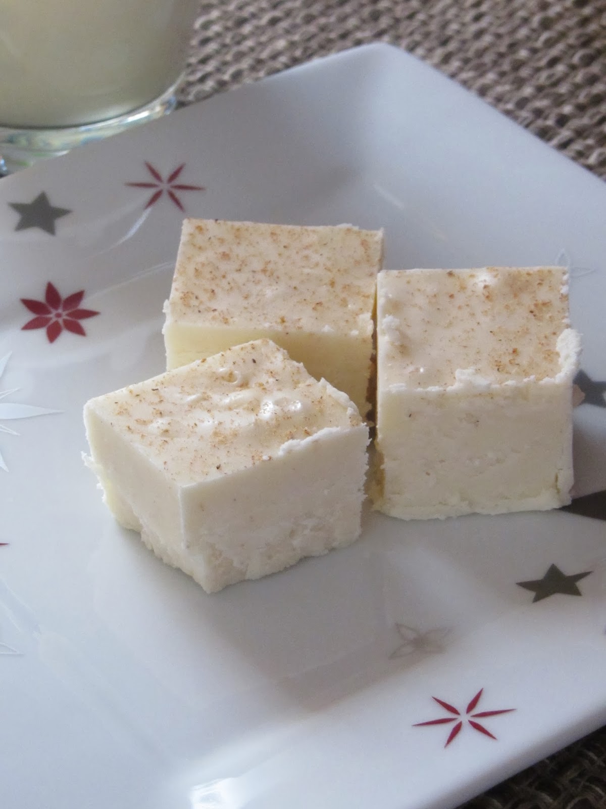 Been There Baked That White Chocolate Eggnog Fudge
