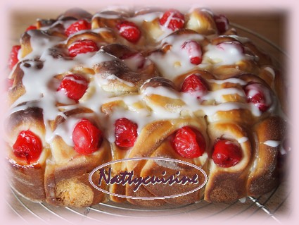 Brioche Aux Cerises Bigarreaux Le Blog De Nattycuisine Over Blog Com