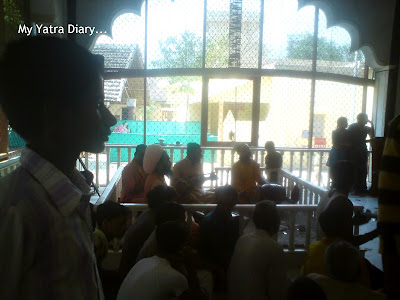 A group singing at the Raman Reti, Gokul-Mathura,Uttar Pradesh