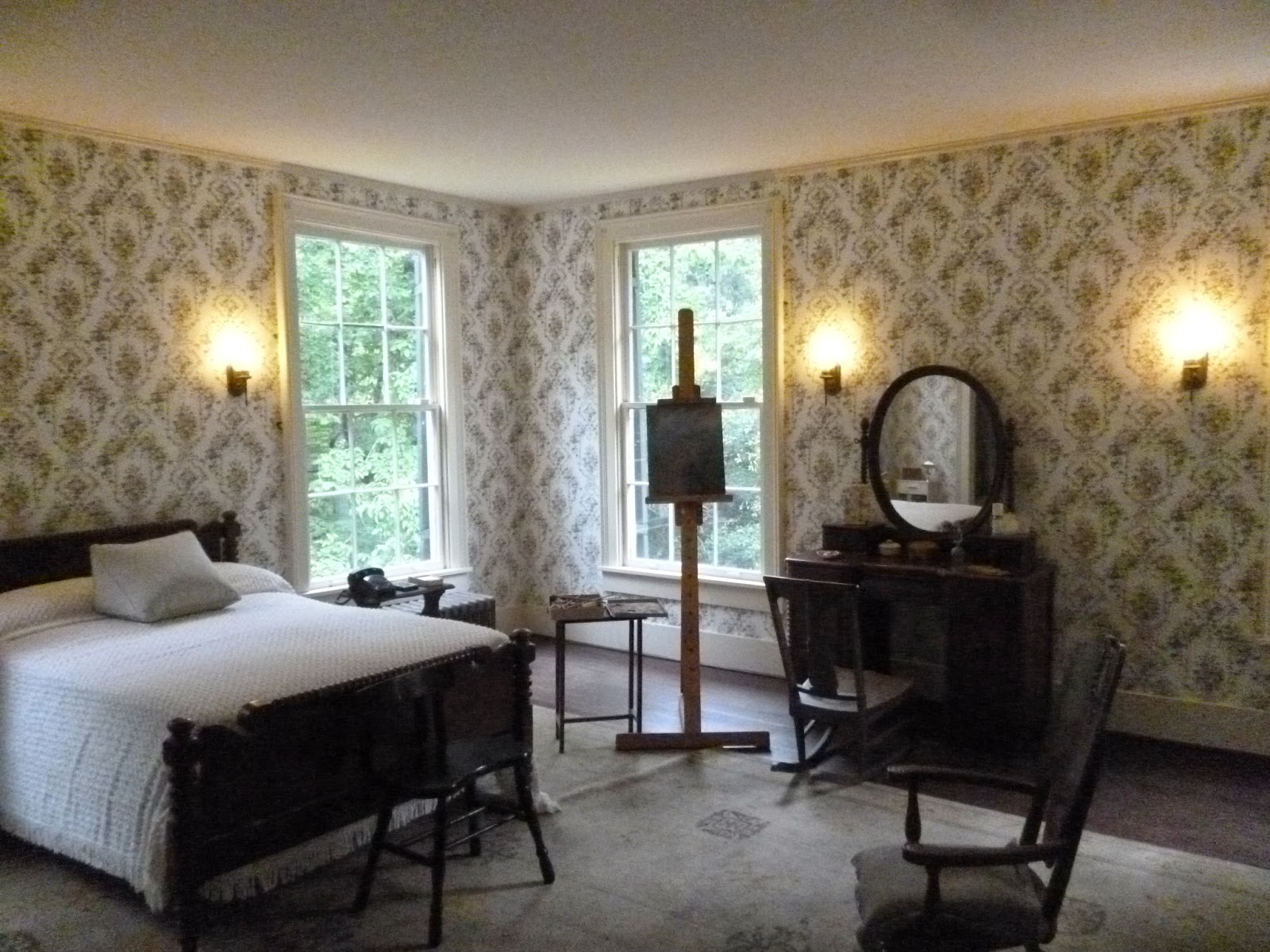 Book Chase Photo Tour of William Faulkner Home Place Rowan Oak, Part Two