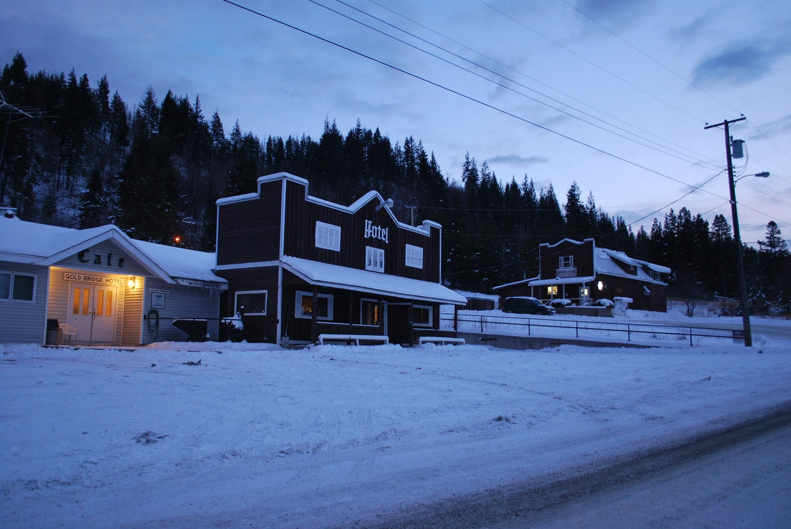 Adventures of a OneRoom Schoolteacher Virtual Tour 1, Gold Bridge, BC