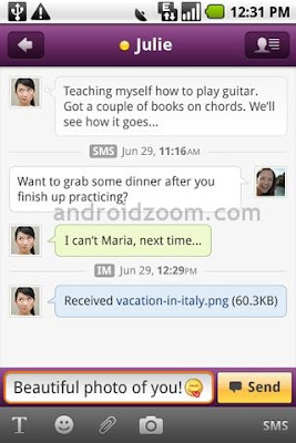 Facebook messenger for android phone