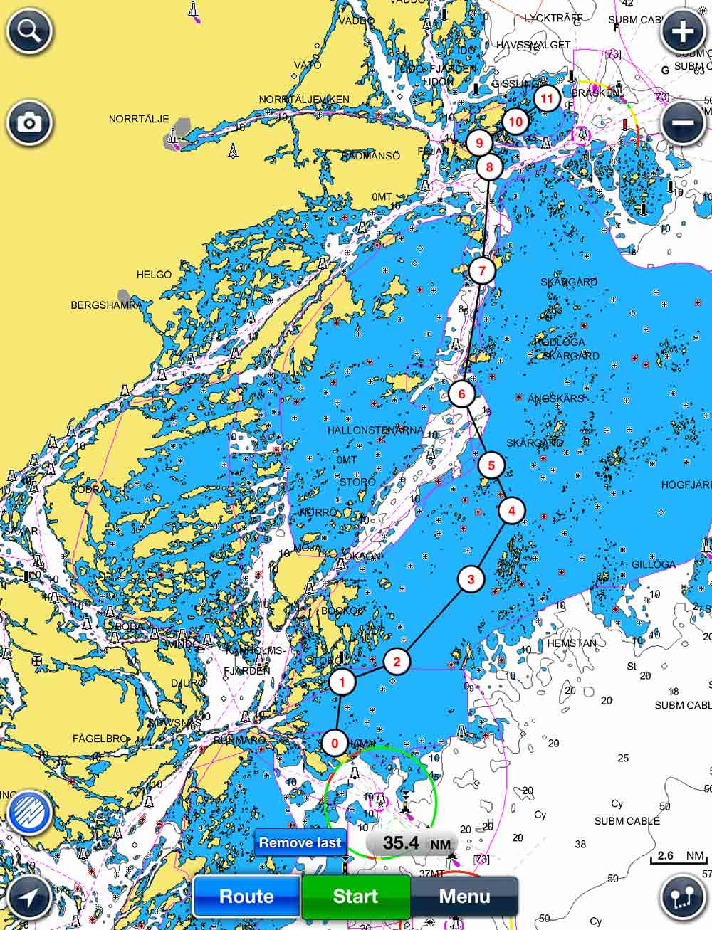 Stockholm Archipelago Map