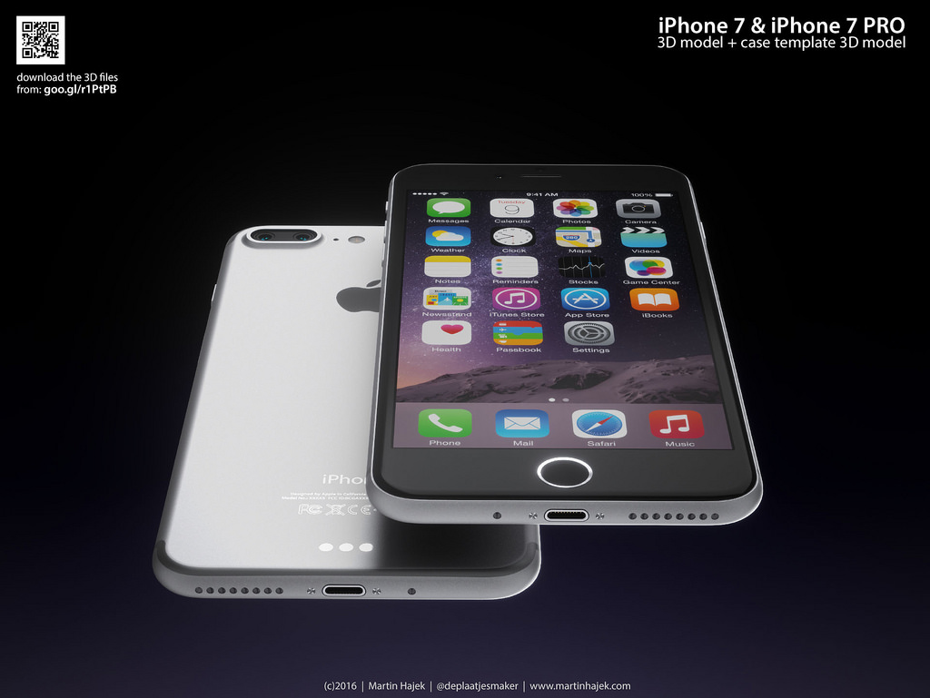 Concepto innovador del iPhone 7, según diseñador