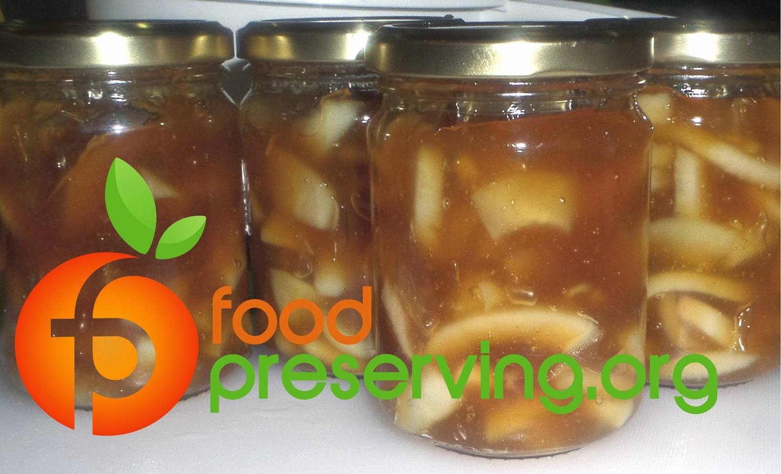 FOOD PRESERVING Caramel Apple Pie Filling