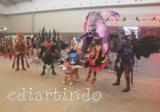 Patung Roshan styrofoam Patung Roshan styrofoam