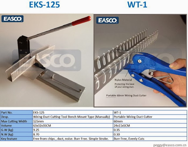 EASCO Wiring Accessories EASCO Wiring Duct Cutting Tools A single