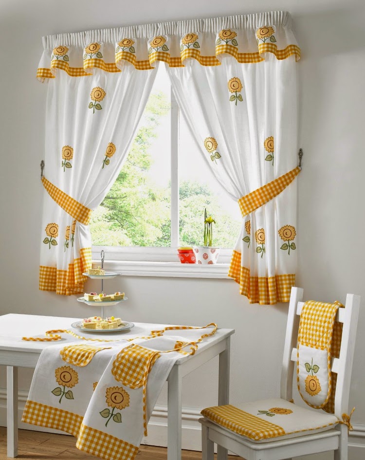 15 Elegant Kitchen Window Curtains For Decoration - Kitchen Window Curtains Designs