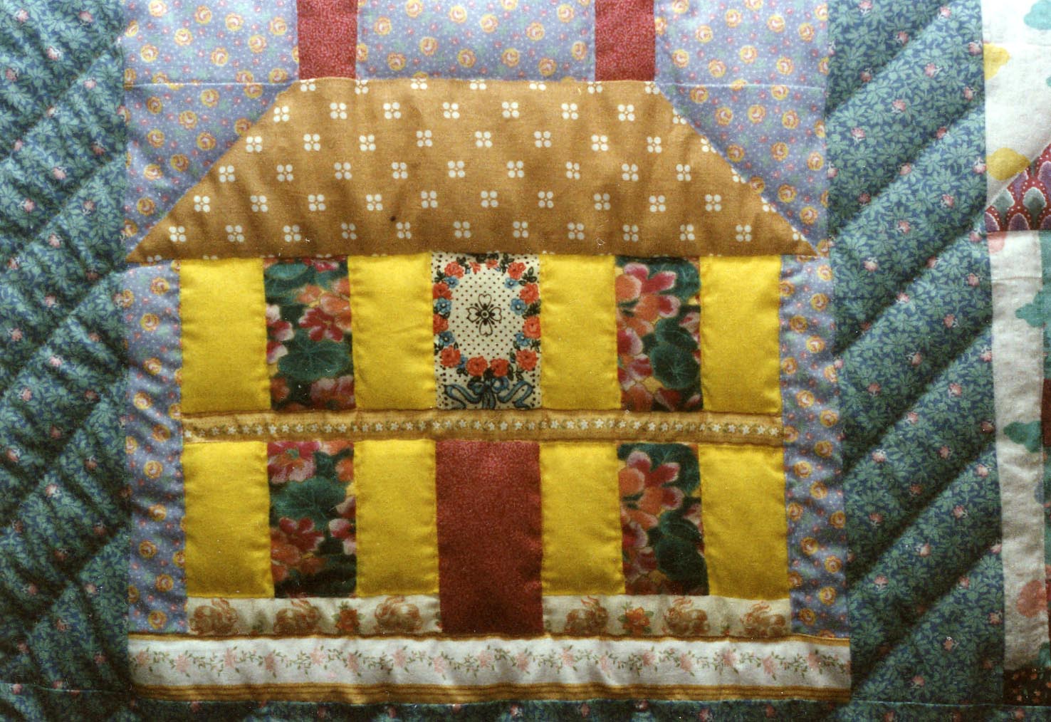 The Literate Quilter An English Cottage Applique Block