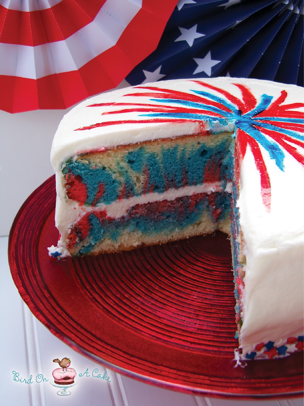 bird on a cake 4th of july fireworks cake bird on a cake 4th of july fireworks cake
