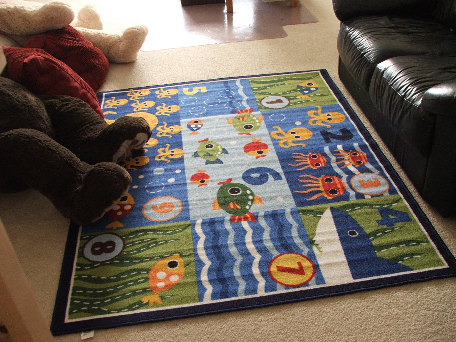 Doodlebug's Homeschool Numbers Area Rug at Costco