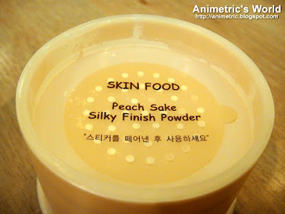 Skin Food Peach Sake Silky Finish Powder